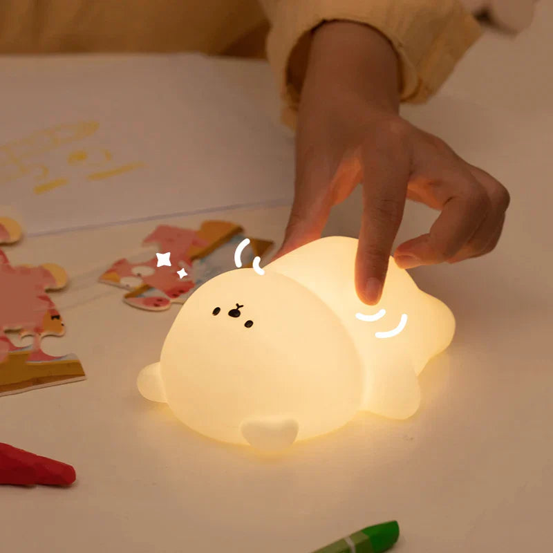 Kinder Nachtlampje Beren Figuur Zacht Licht