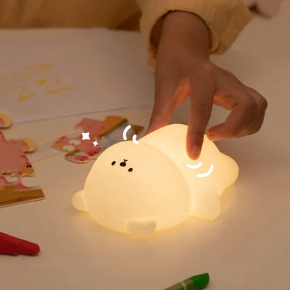 Kinder Nachtlampje Beren Figuur Zacht Licht