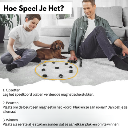 Magnetische Reisschaakset voor onderweg