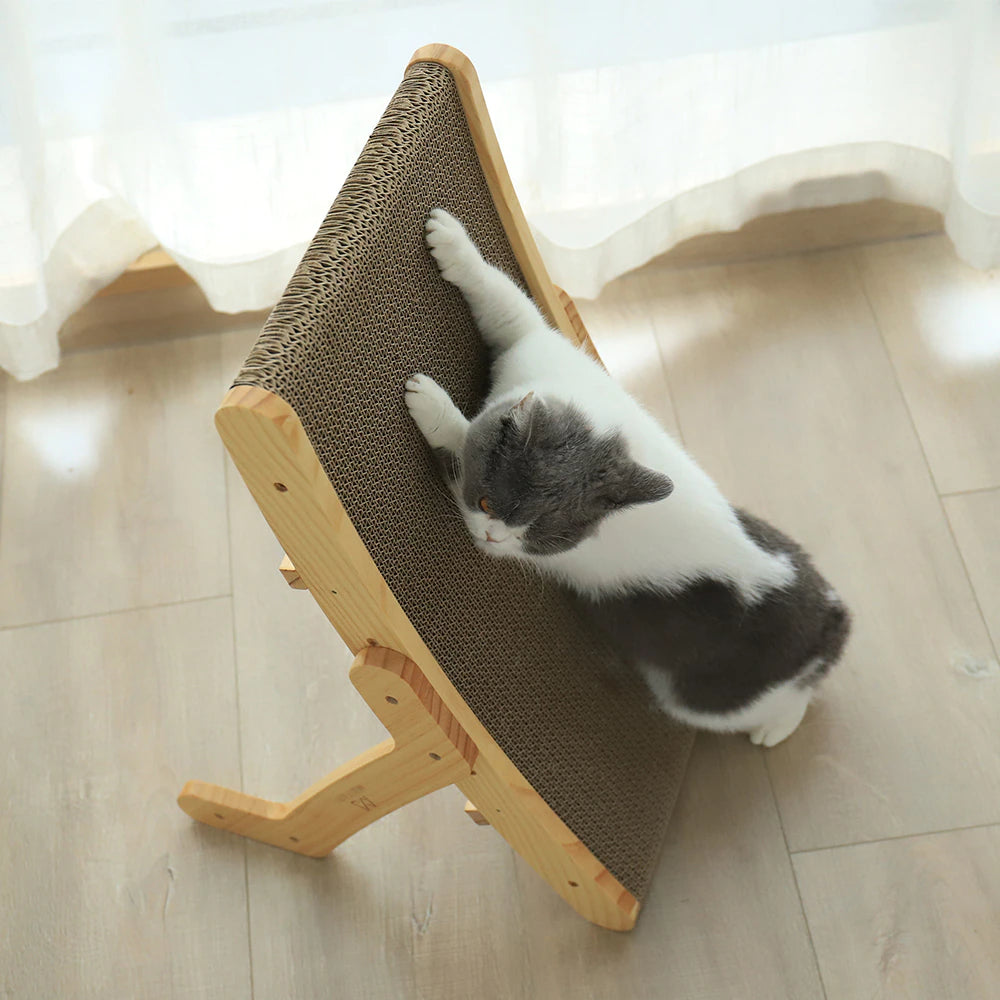 Krabpaal en Ligstoel voor Katten 3-in-1 Design