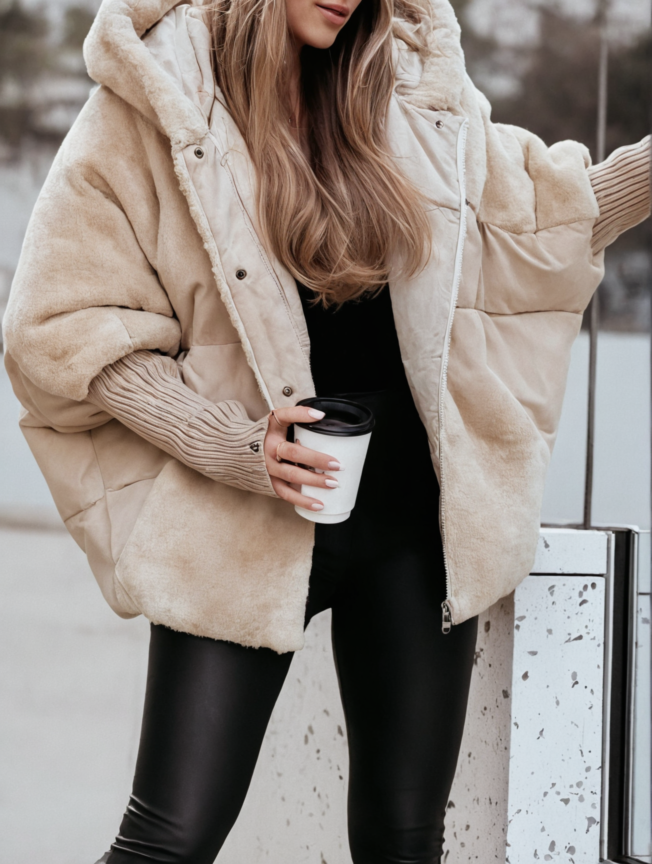 Luxe Winterjas Dames Warm en Waterdicht