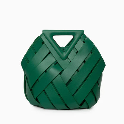 Gevlochten Leren Handtas – Voor Casual en Formele Outfits