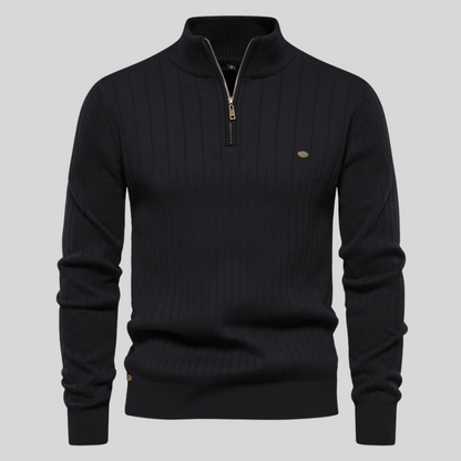 Gebreide Trui voor Mannen Met Rits Comfortabel - Mode Vibes