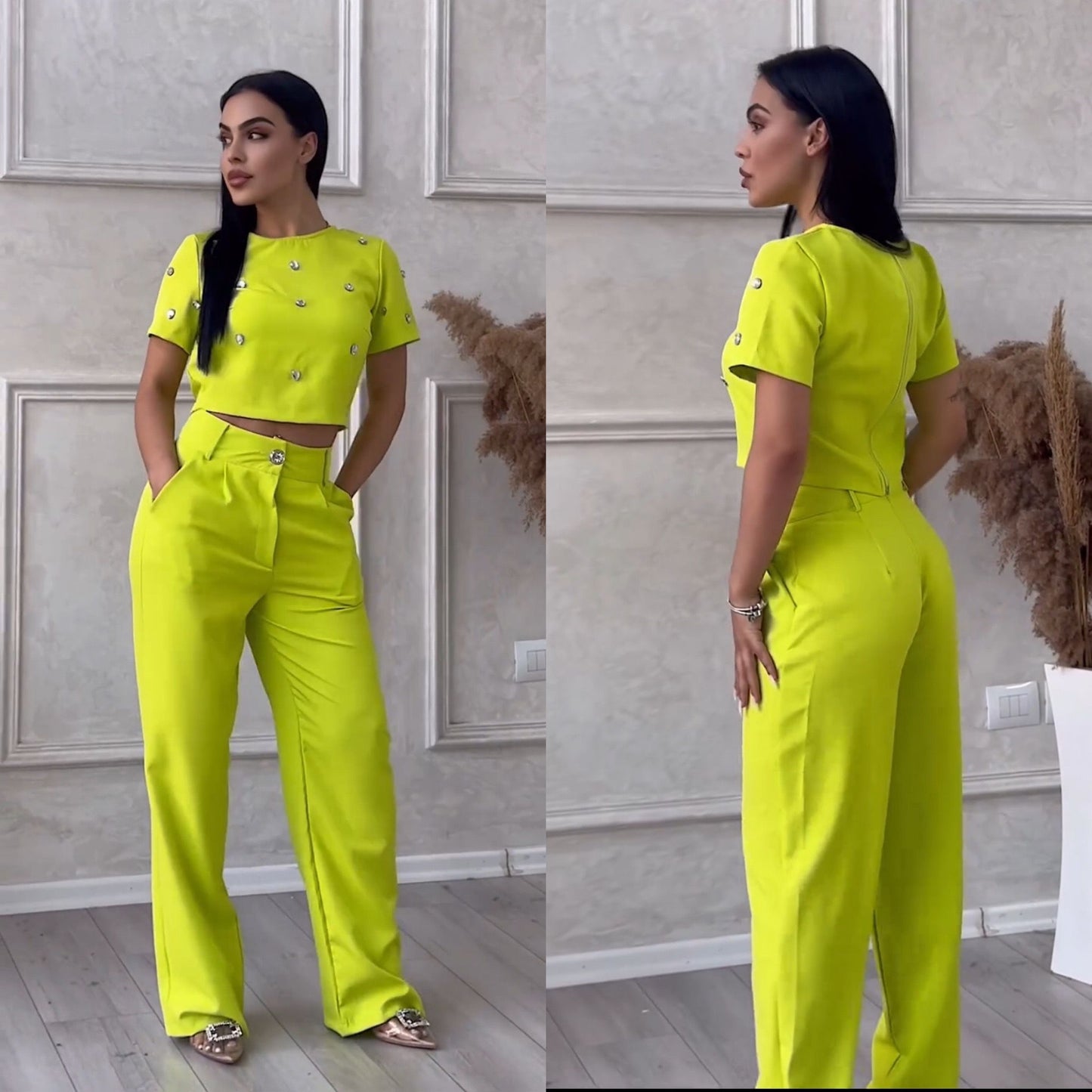 Glanzende Louisa Set
