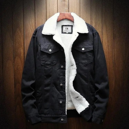 Jeansjas Fleecevoering Warm en Isoleren - Mode Vibes
