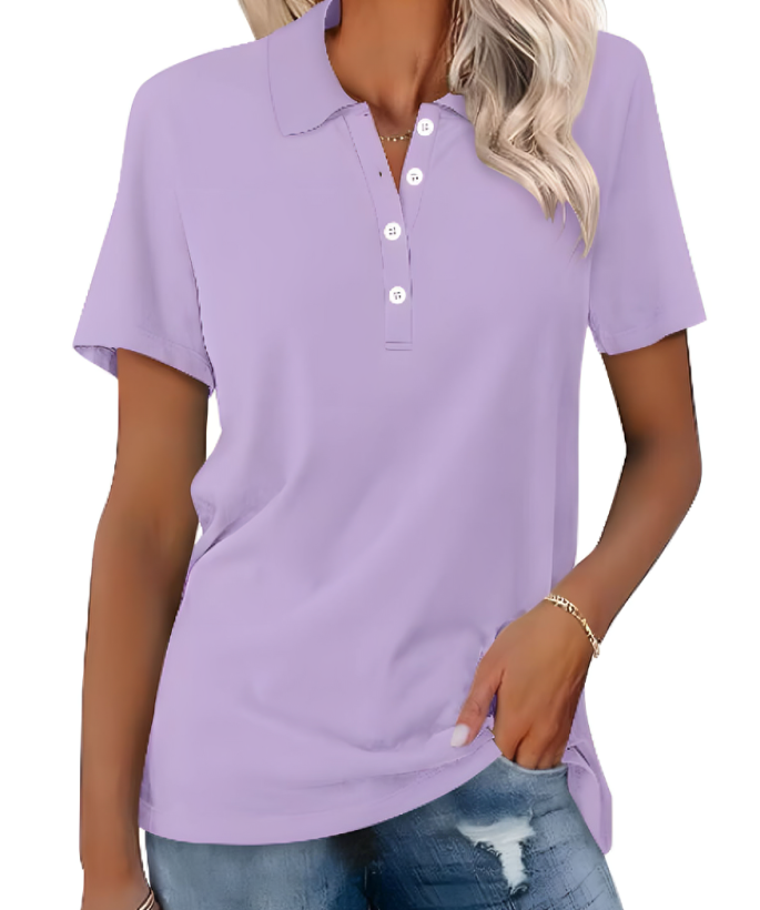 Dames Poloshirt Duurzaam Katoen Nova Collectie