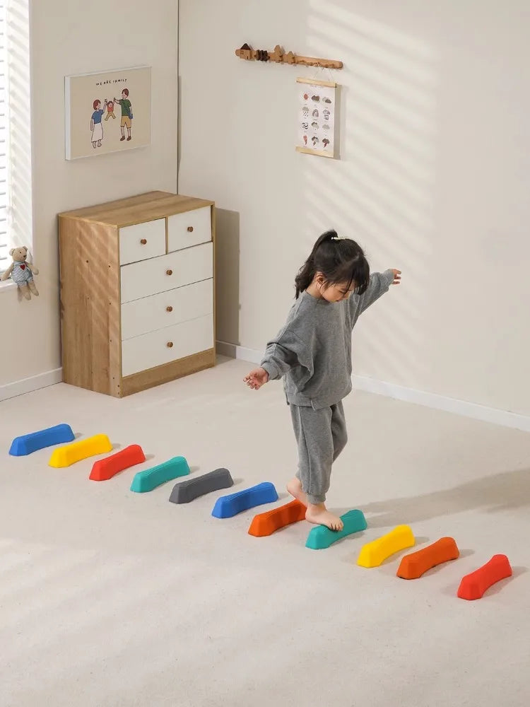 Kleurrijke Stepping Stones voor Kinderen - Mode Vibes