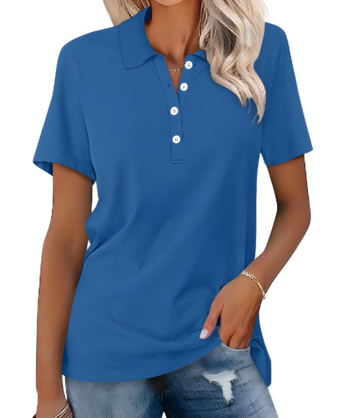 Dames Poloshirt Duurzaam Katoen Nova Collectie