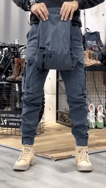 Elastische Cargo Broek Comfortabel voor Mannen