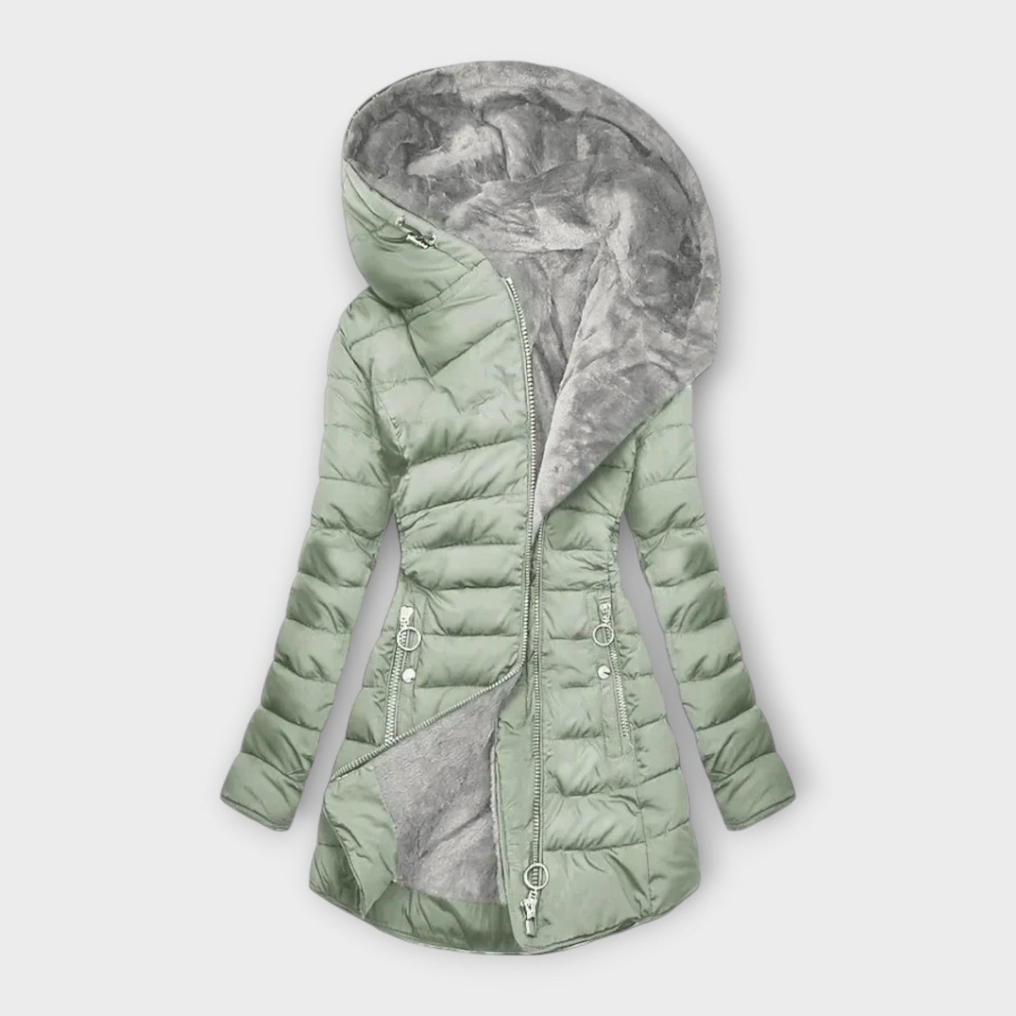 Dames Winterjas Warm en Luxe van Corry - Mode Vibes