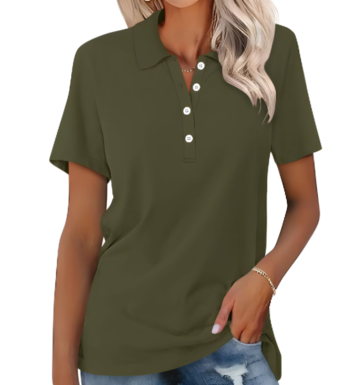 Dames Poloshirt Duurzaam Katoen Nova Collectie