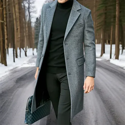 Herren Wintermantel Elegant Warm Stanford