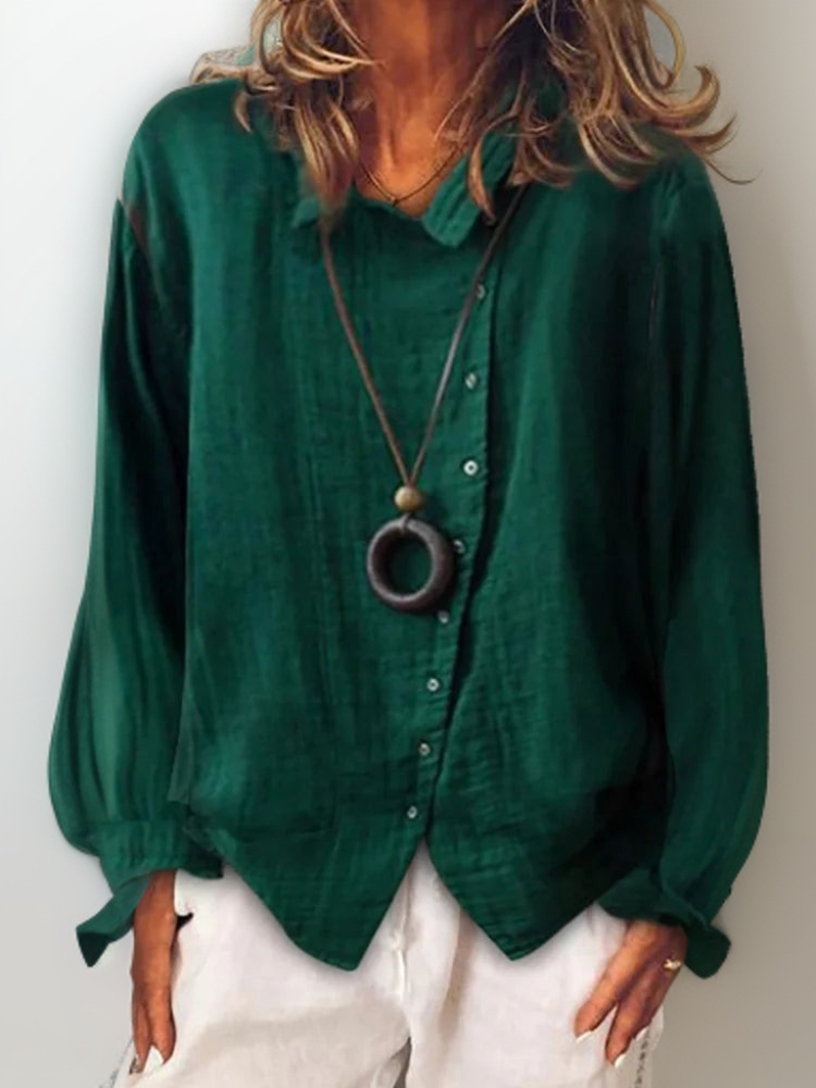 Verfrissend Zicht Luxe Comfort Knoopshirt