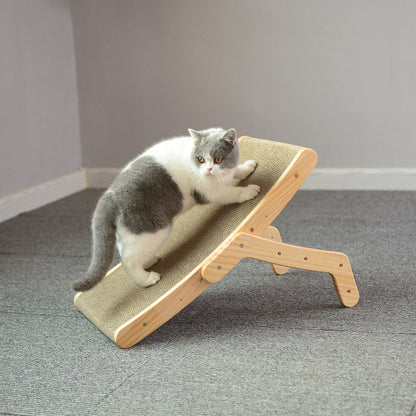 Krabpaal en Ligstoel voor Katten 3-in-1 Design