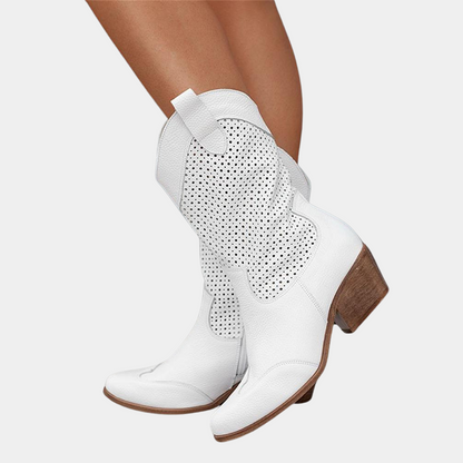Dames Cowboylaarzen Comfortabele Rijlaarzen - Mode Vibes