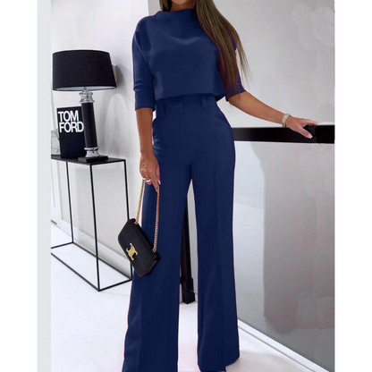Elegante Tweedelige Set Ruby Stijlvol Dame