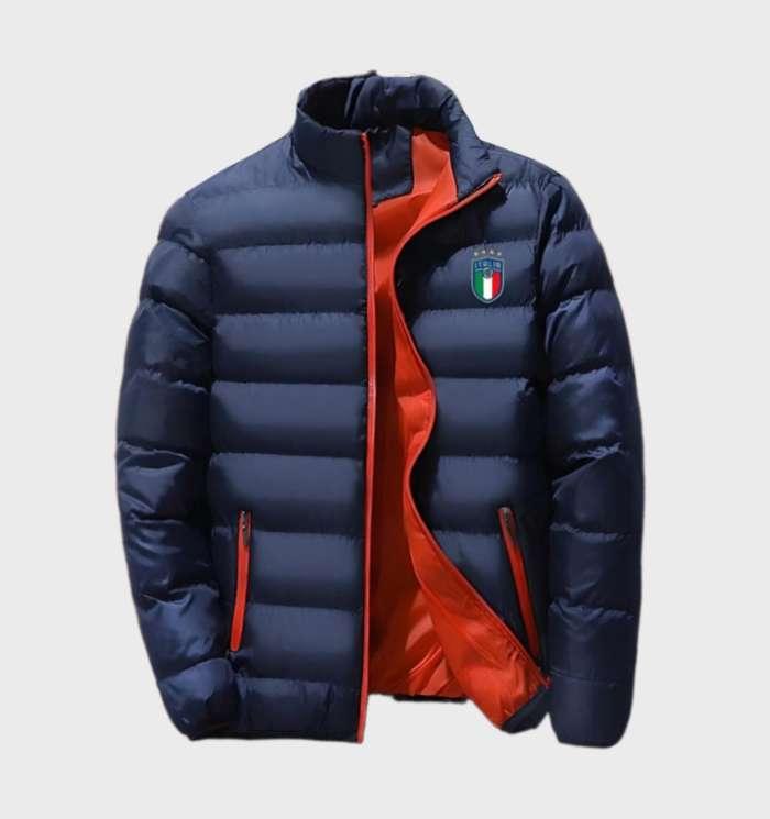 Donsjack Warm Met Comfortabele Kraag