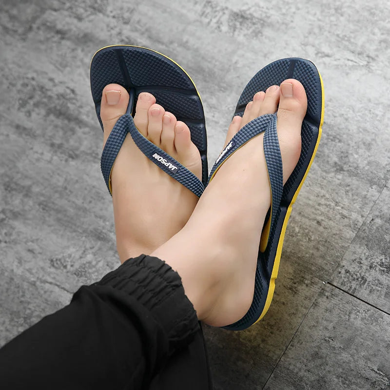 Heren Flip Flops met Massage Zool Comfortabel