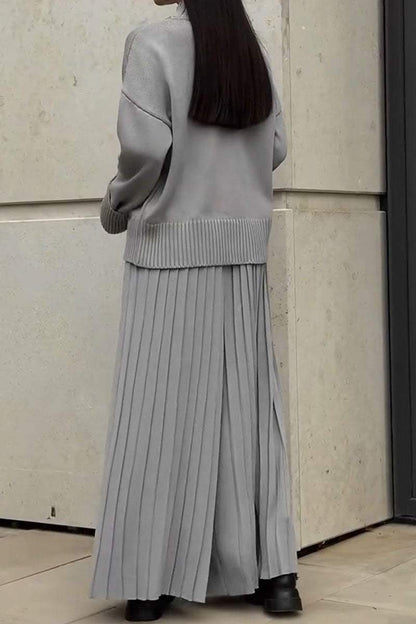 Vrouwelijke Tweedelige Set Warme Lounge Kleding