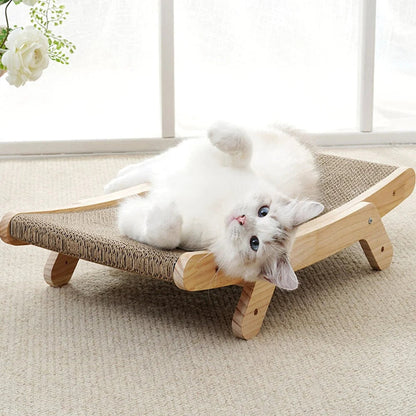Krabpaal en Ligstoel voor Katten 3-in-1 Design - Mode Vibes
