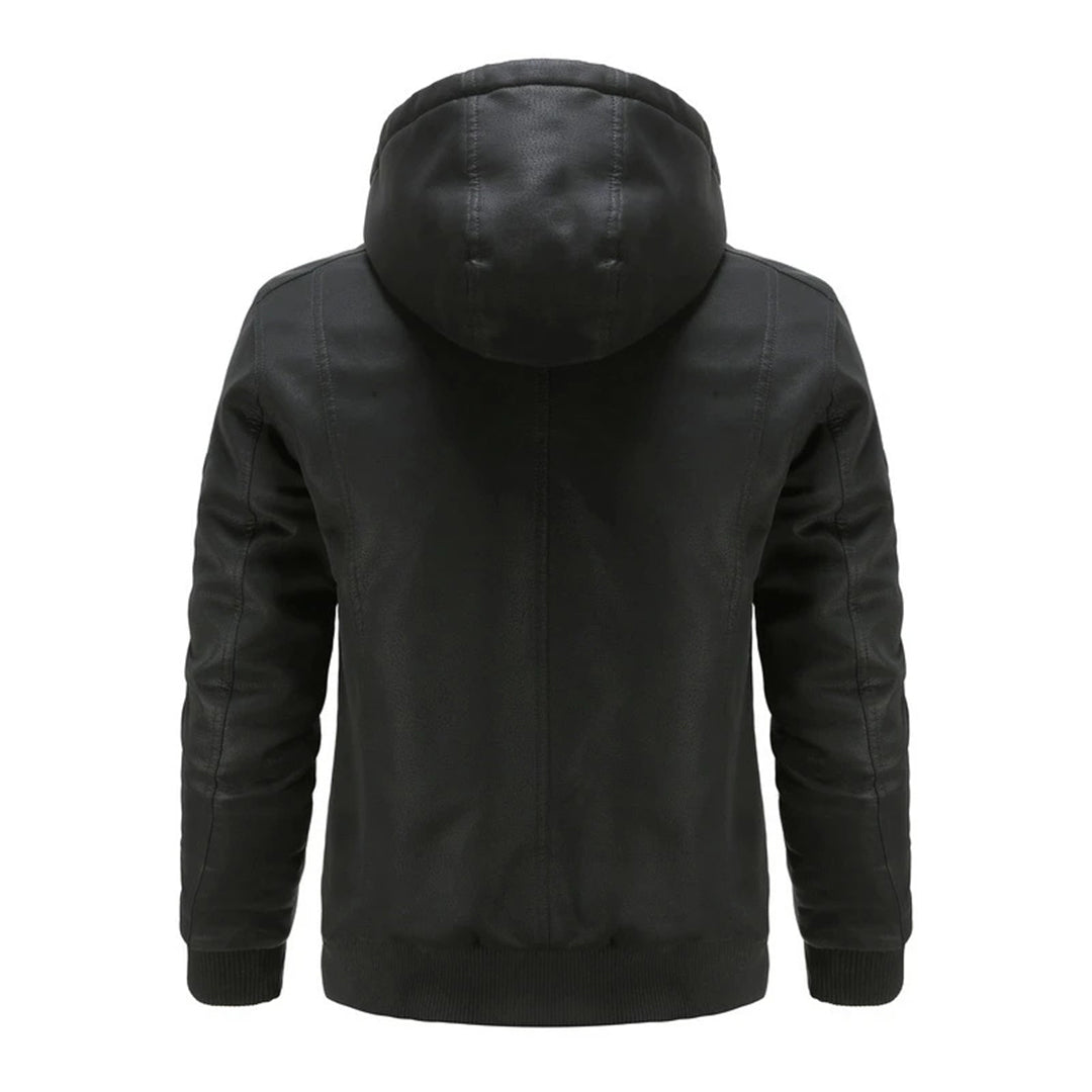 Leren Jas Warm voor Heren Winter