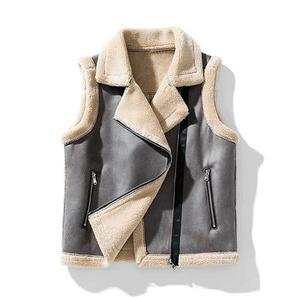 Warme Sherpa Vest voor Vrouwen Zacht en Comfortabel
