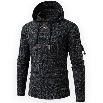 Heren Fleece Hoodie Warm en Stijlvol AlpineTrail