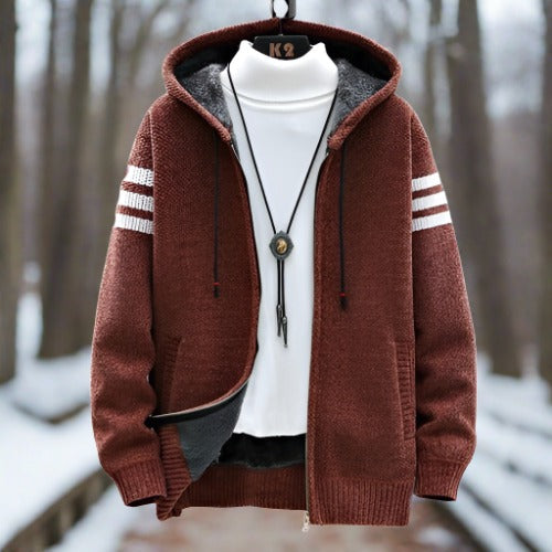 Warme Winterjas met Capuchon Waterdicht en Ademend