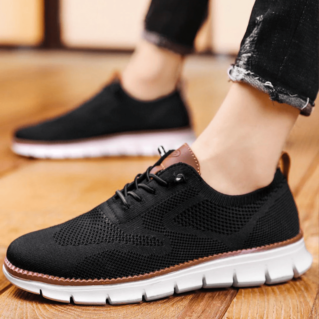 Ultracomfortabele Herenschoenen met Ademend Ontwerp