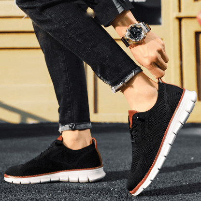 Ultracomfortabele Herenschoenen met Ademend Ontwerp