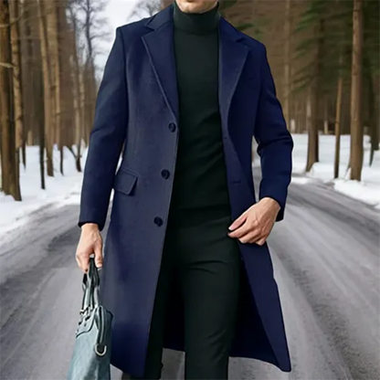Herren Wintermantel Elegant Warm Stanford