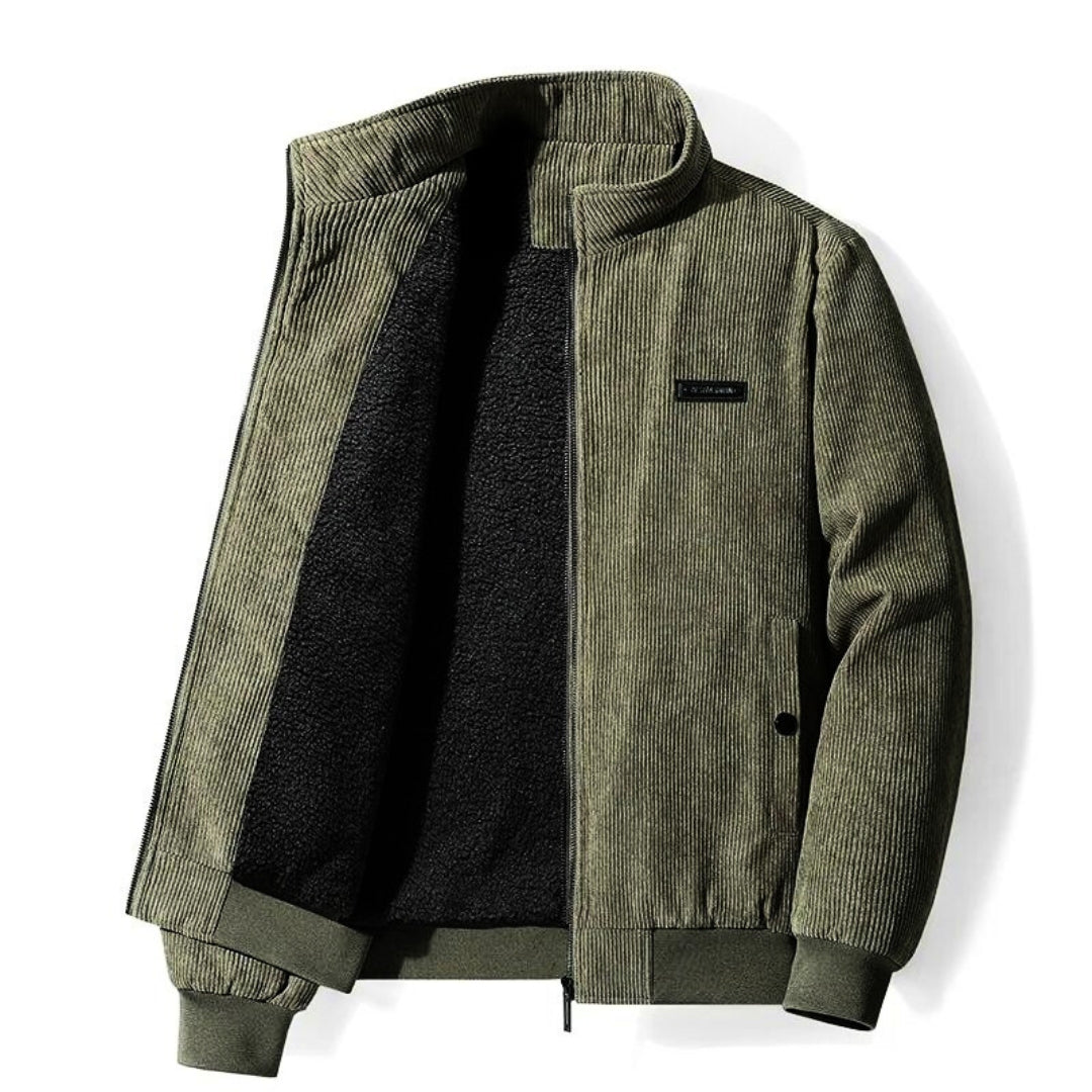 Sherpa Jas voor Heren Warm en Geïsoleerd Corduroy - Mode Vibes