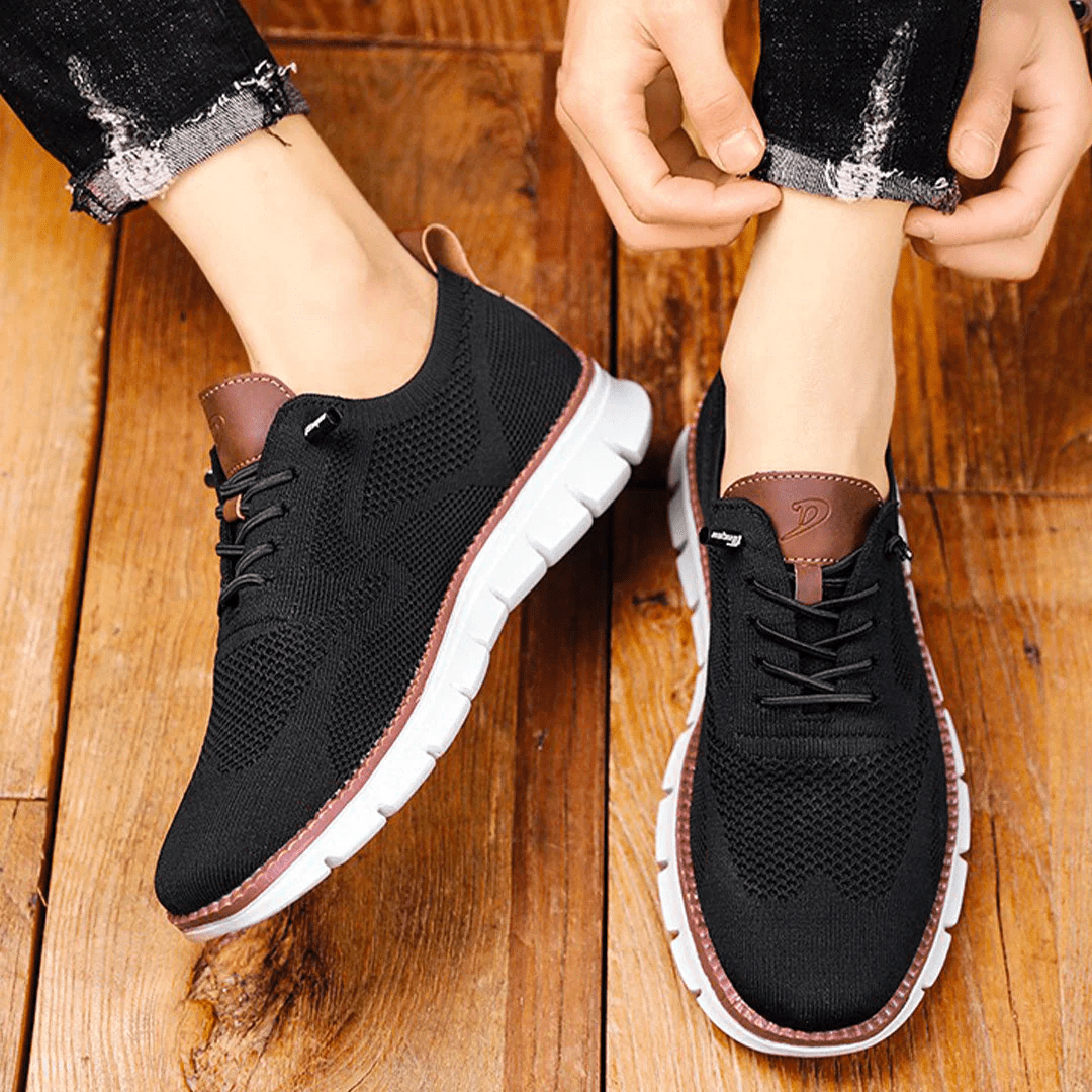 Ultracomfortabele Herenschoenen met Ademend Ontwerp