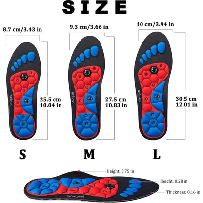 Magnetische Inlegzolen voor Pijnverlichting en Comfort
