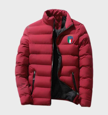Donsjack Warm Met Comfortabele Kraag