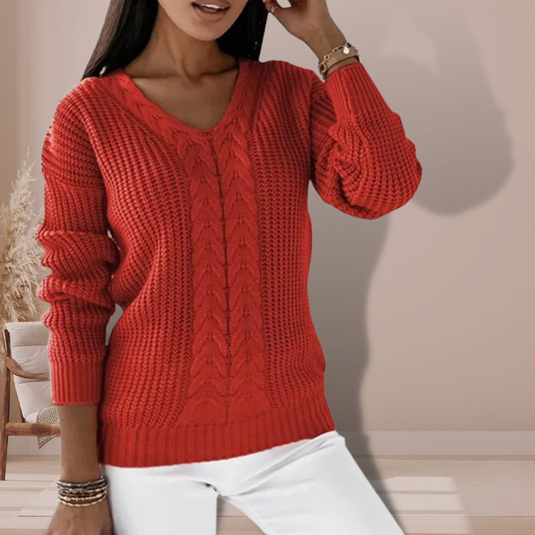 Oriana™ Scandinavische Gebreide Dames Trui
