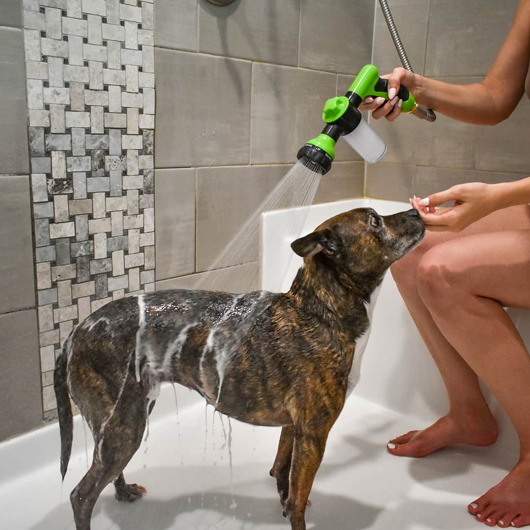 Honden Doucheset met Sproeier voor Gemakkelijk Wassen