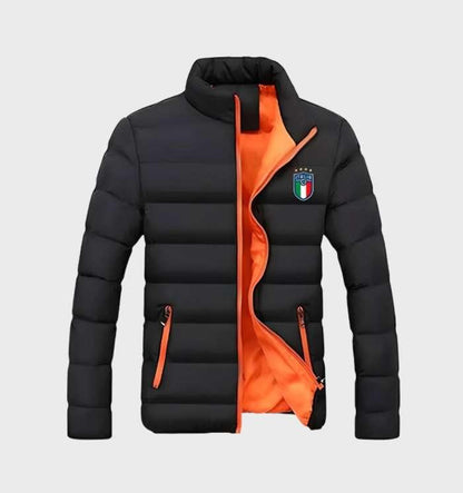 Donsjack Warm Met Comfortabele Kraag