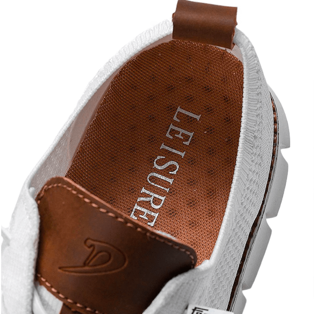 Ultracomfortabele Herenschoenen met Ademend Ontwerp