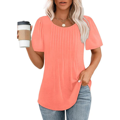 T Shirt Donna - Elegante Estiva Traspirante-3