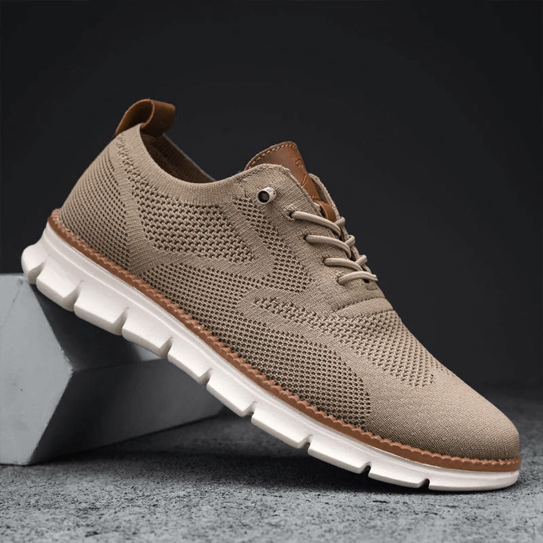 Ultracomfortabele Herenschoenen met Ademend Ontwerp