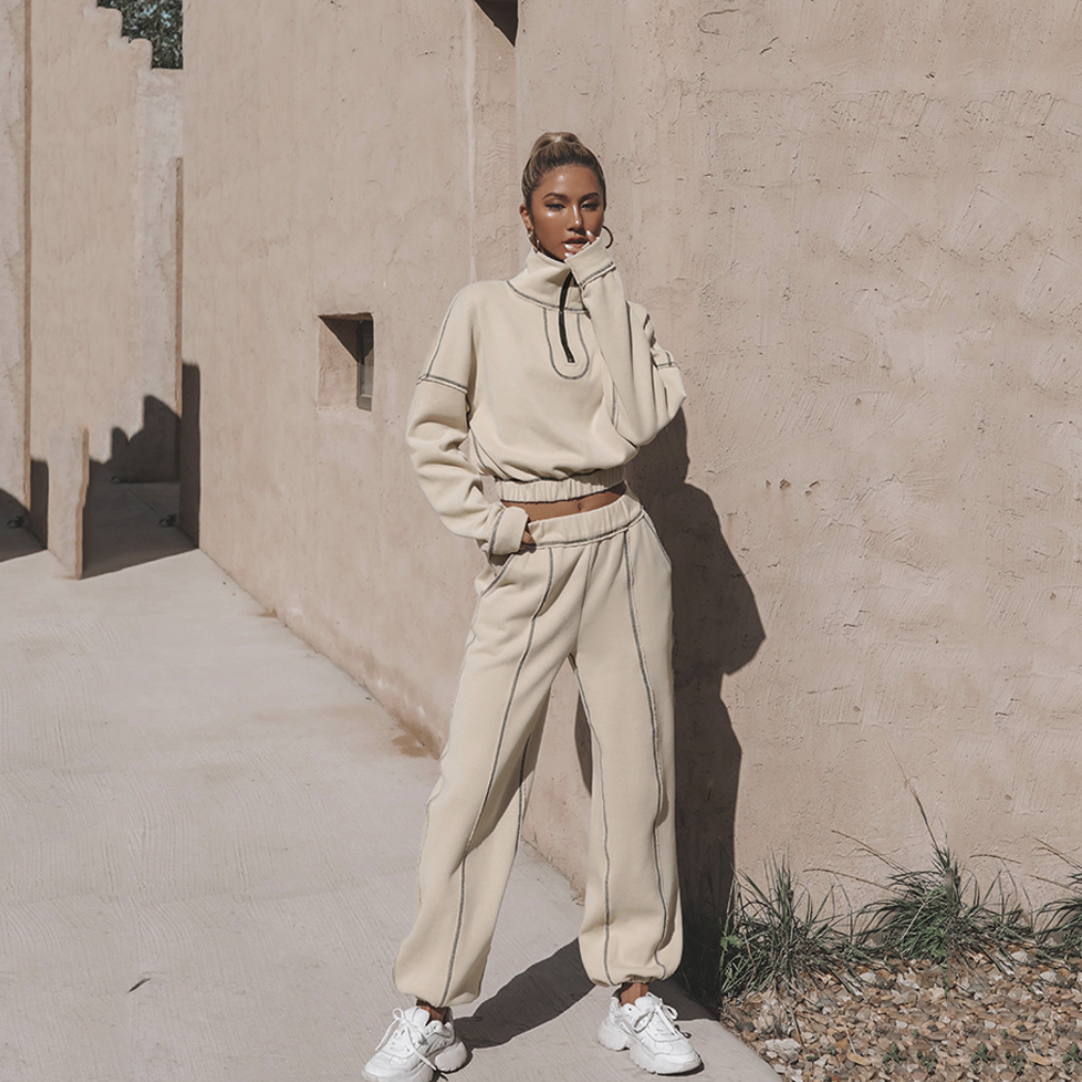 Sporty Tracksuit Set voor Dames