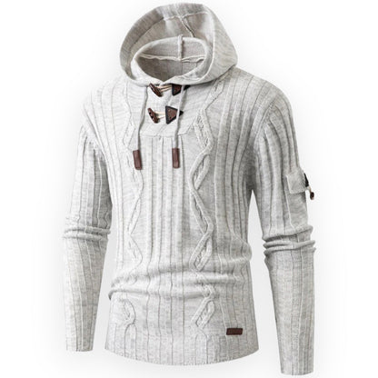 Heren Fleece Hoodie Warm en Stijlvol AlpineTrail