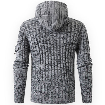 Heren Fleece Hoodie Warm en Stijlvol AlpineTrail