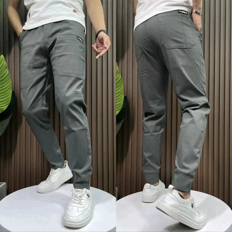 Stretch Cargo Broek voor Mannen Elastisch Comfortabel - Mode Vibes