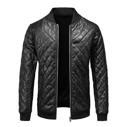 Leren Herenjas Jasper Stijlvol en Warm - Mode Vibes
