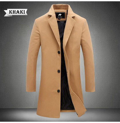 Liam | Windproof long coat afbeelding 5