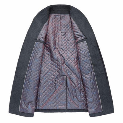 Ralph | Winter woolen long peacoat afbeelding 2