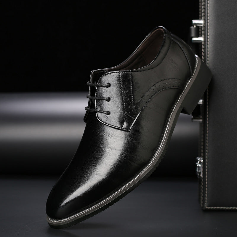 Heren Veterschoenen Chique Brogue Stijl - Mode Vibes