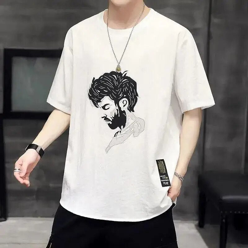 Herense T-shirts Ronde Nek CASUAL Kwaliteit - Mode Vibes